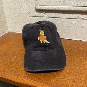 Halloween Pooh Bear Embroidered Dad Hat